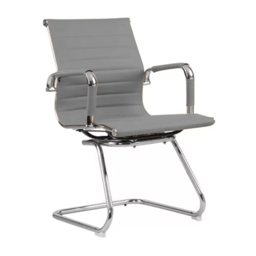Cadeira Fixa Charles Eames Esteirinha – Cor CINZA